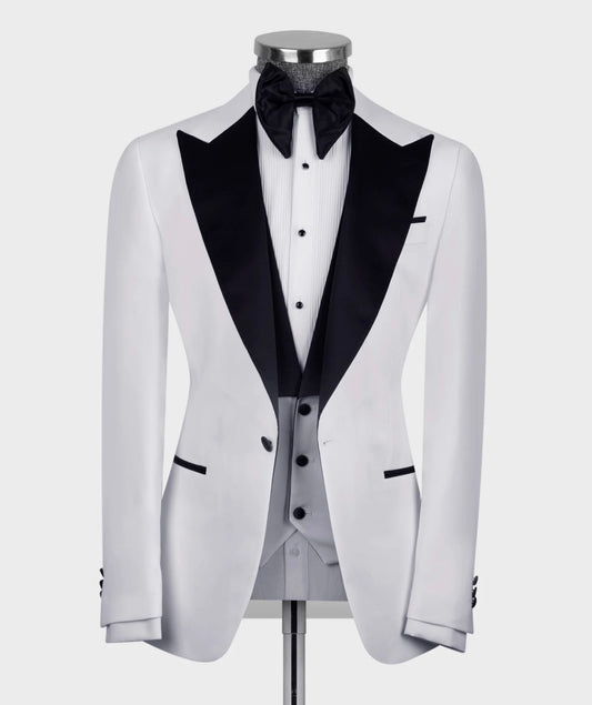 Classic White Tuxedo