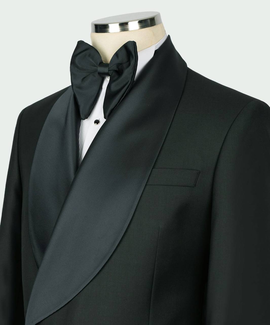 Double Button Green Tuxedo