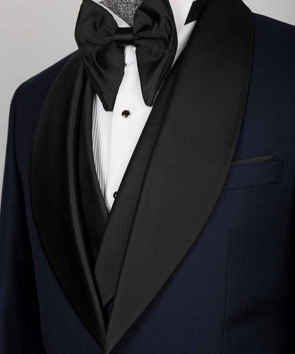 Three Piece Navy Blue Men’s Tuxedo