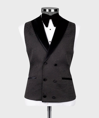 Velvet Lapel Black Tuxedo