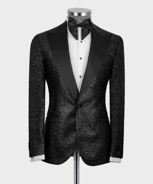 Glitter Black Tuxedo